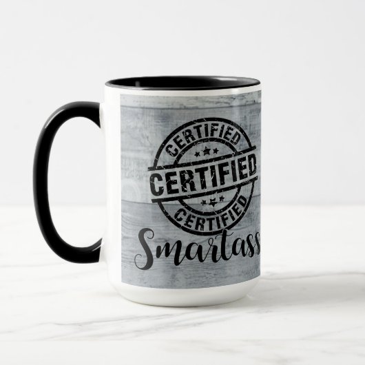 Gecertificeerde Smartass 2 Mok (Links)