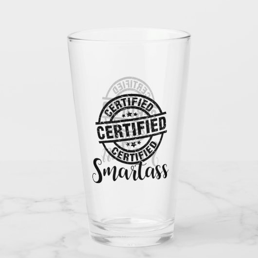 Gecertificeerde Smartass Glas (Achterkant)