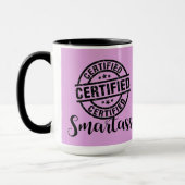 Gecertificeerde Smartass Roze Mok (Links)