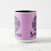 Gecertificeerde Smartass Roze Mok (Midden)