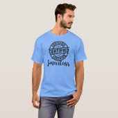 Gecertificeerde Smartass T-shirt (Voorkant volledig)