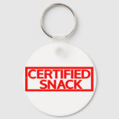 Gecertificeerde Snack Stamp Sleutelhanger (Voorkant)