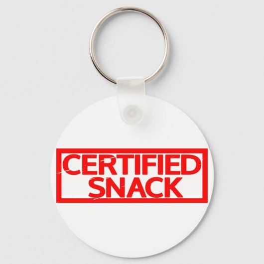 Gecertificeerde Snack Stamp Sleutelhanger (Achterkant)