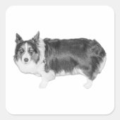 Gecertificeerde snackscout vierkante sticker (Voorkant)