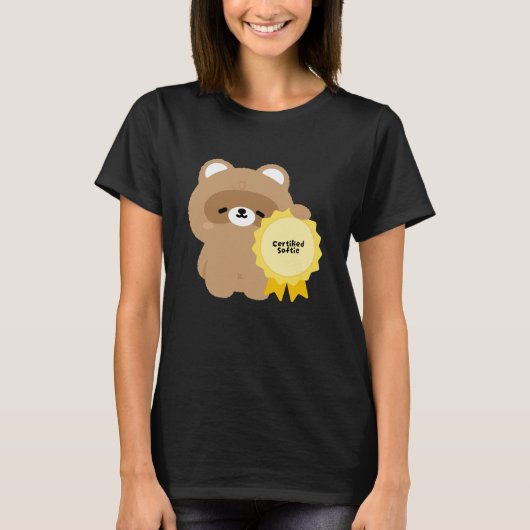 Gecertificeerde Softie Bever T-shirt (Voorkant)