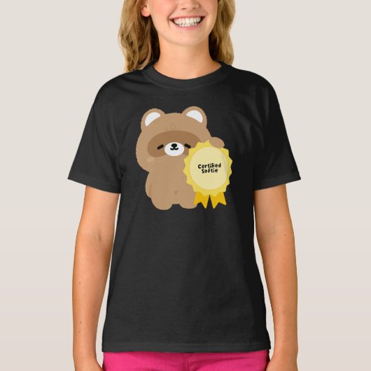 Gecertificeerde Softie Bever T-shirt (Voorkant)
