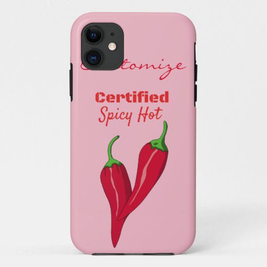 Gecertificeerde Spicy Hot Thunder_Cove Case-Mate iPhone Case (Achterkant)