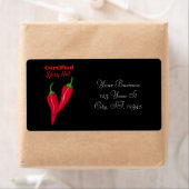 Gecertificeerde Spicy Hot Thunder_Cove Etiket (Insitu)