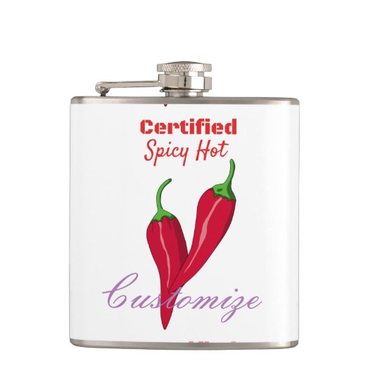 Gecertificeerde Spicy Hot Thunder_Cove Heupfles (Voorkant)