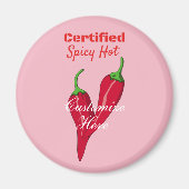 Gecertificeerde Spicy Hot Thunder_Cove Magneet (Voorkant)