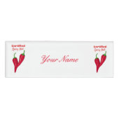 Gecertificeerde Spicy Hot Thunder_Cove Naambadge (Voorkant)