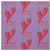 Gecertificeerde Spicy Hot Thunder_Cove Stof (Swatch)