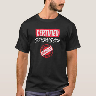 Gecertificeerde sponsor Alcoholic Recovery T-shirt