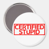 Gecertificeerde staartstempel magneet (Voorkant / Achterkant)