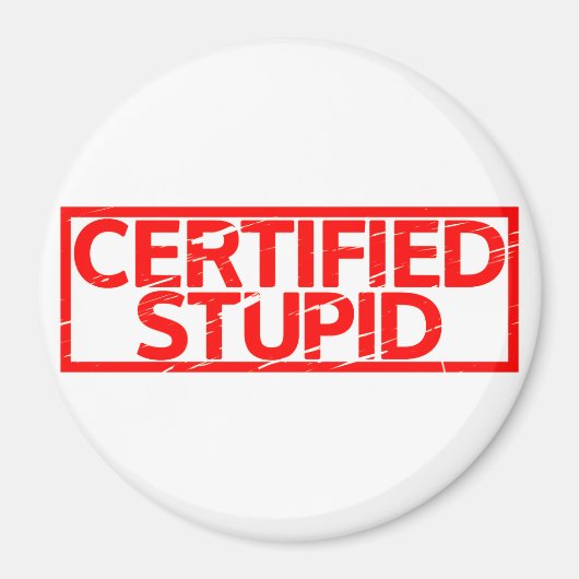 Gecertificeerde staartstempel magneet (Voorkant)