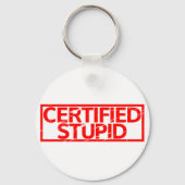Gecertificeerde staartstempel sleutelhanger (Achterkant)