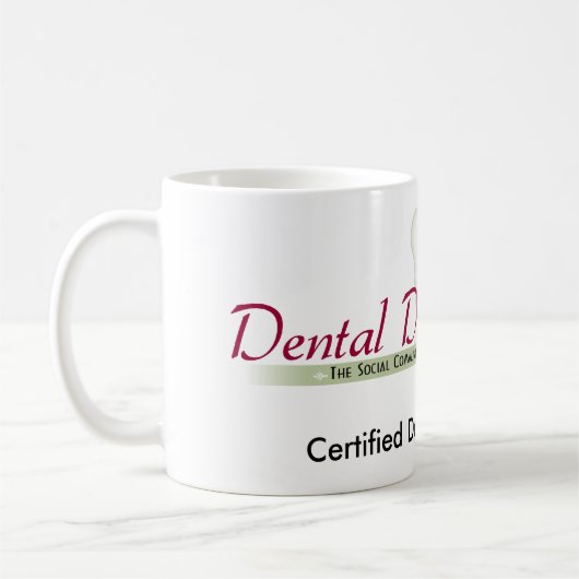 Gecertificeerde tandassistent-Mok Koffiemok (Links)