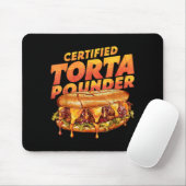 Gecertificeerde Torta Onder Grappige Mexicaanse Et Muismat (Met muis)
