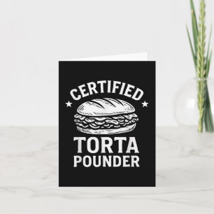 Gecertificeerde Torta Pounder Funny Torta Meme San Kaart