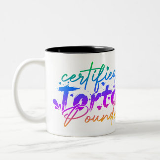 Gecertificeerde Torta Pounder Grappig Dikke Latina Tweekleurige Koffiemok