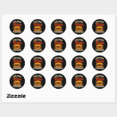 Gecertificeerde Torta Pounder Grappig Mexicaans Et Ronde Sticker (Vel)