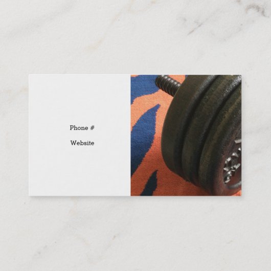 Gecertificeerde trainer visitekaartje (Achterkant)