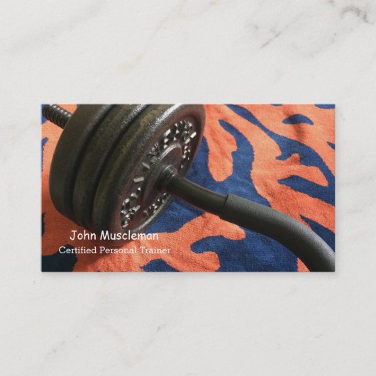 Gecertificeerde trainer visitekaartje (Voorkant)