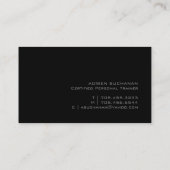 Gecertificeerde trainer visitekaartje (Achterkant)