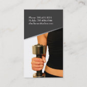 Gecertificeerde trainer visitekaartje (Achterkant)