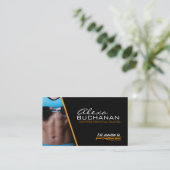 Gecertificeerde trainer visitekaartje (Staand voorkant)