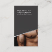 Gecertificeerde trainer visitekaartje (Achterkant)