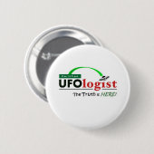 Gecertificeerde UFOLogist-Button Ronde Button 5,7 Cm (Voorkant /achterkant)