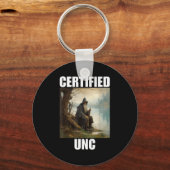 Gecertificeerde unc-status  sleutelhanger (Voorkant)