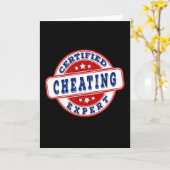 Gecertificeerde valszegel van een deskundige kaart (Gele Bloem)