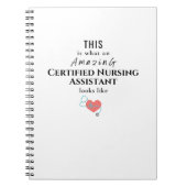 Gecertificeerde verpleegassistent notitieboek (Voorkant)