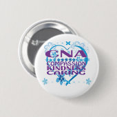 Gecertificeerde verpleegassistent ronde button 5,7 cm (Voorkant /achterkant)