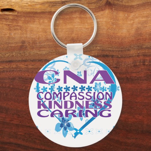 Gecertificeerde verpleegassistent sleutelhanger (Voorkant)