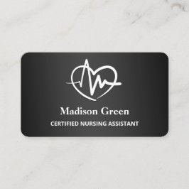 Gecertificeerde verpleegassistent visitekaartje