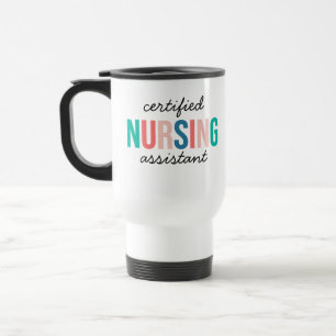 Gecertificeerde verpleeghulp mok, CNA koffiekop Gi Reisbeker