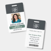 Gecertificeerde Verpleegkundige Assistent Foto Log Badge (Voor- en achterkant)