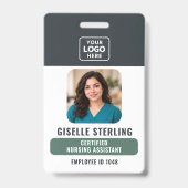 Gecertificeerde Verpleegkundige Assistent Foto Log Badge (Voorzijde)