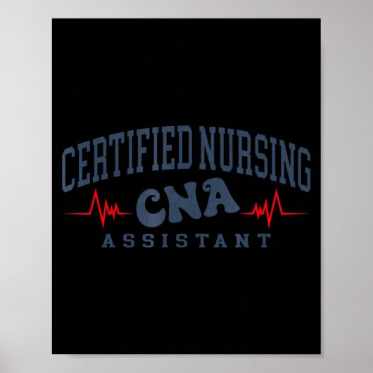 Gecertificeerde Verpleegkundige Assistent Verplegi Poster (Voorkant)