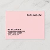 🩺 gecertificeerde verpleegkundige assistent visitekaartje (Achterkant)