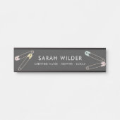 Gecertificeerde Verpleegkundige Doula Geboortecoac Deurbordje (Voorkant)