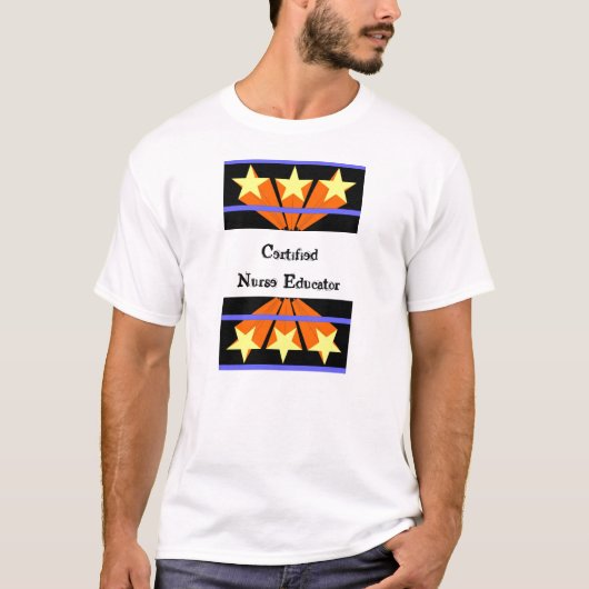 Gecertificeerde verpleegkundige t-shirt (Voorkant)