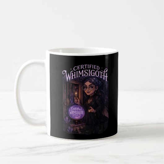 Gecertificeerde Whimsigoth Witch Broom Closet Clas Koffiemok (Links)