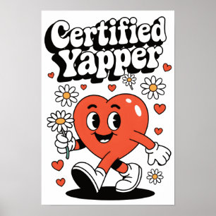 Gecertificeerde Yapper Poster