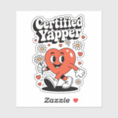 Gecertificeerde Yapper Sticker (Vel)