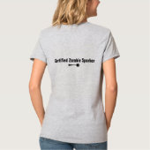 Gecertificeerde Zombie Sporker T-shirt (Achterkant)