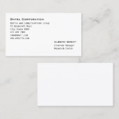 Gecgraded Modern Visitekaartje (Voorkant / Achterkant)